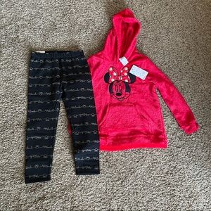 Jumping Beans Minnie Mouse Hoodie and Legging